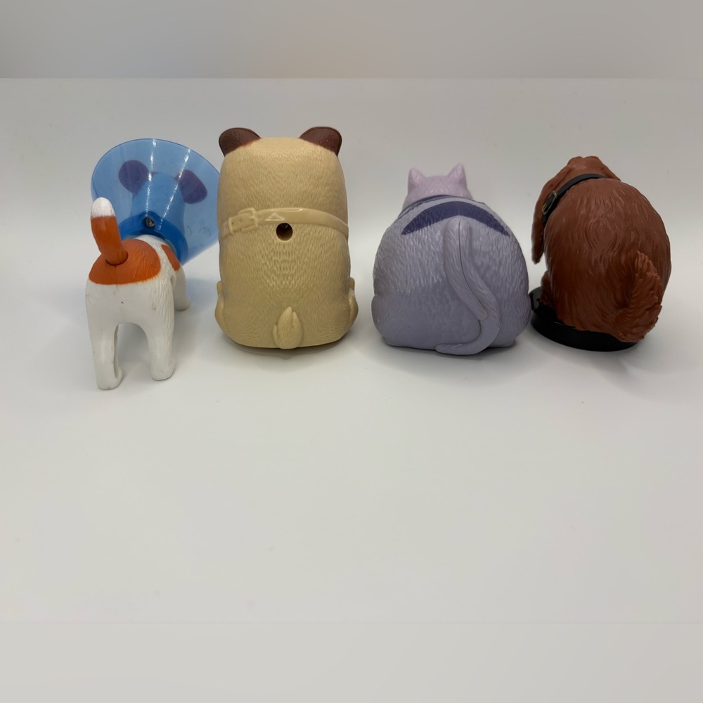 The Secret Life of Pets McDonald’s Toy Figures Lot (4) - Picture 2 of 4